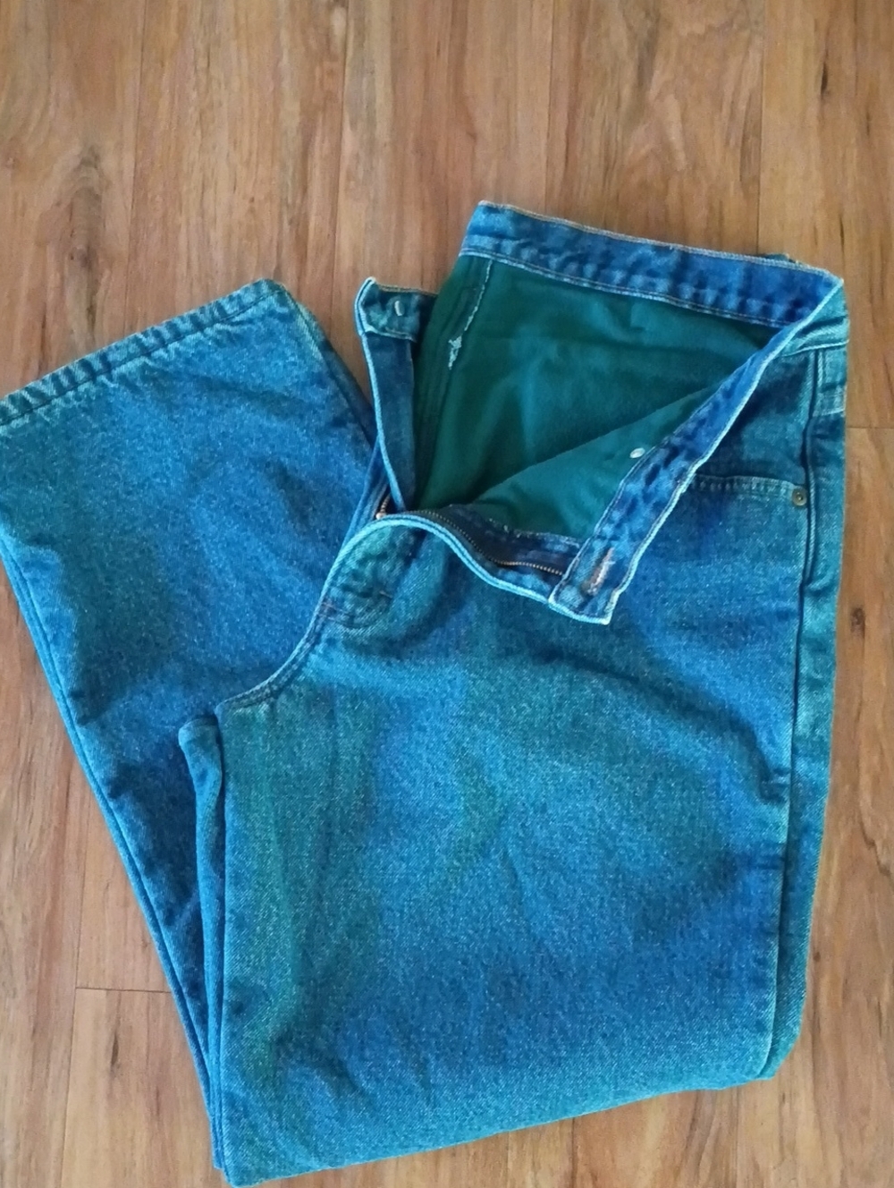 L.L. Bean Men's Flannel Lined Jeans 36x30